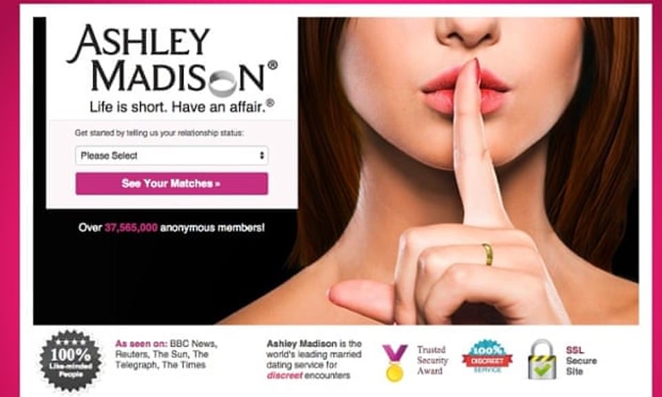Whoops! He was then discovered to have an account on the adultery website Ashley Madison
