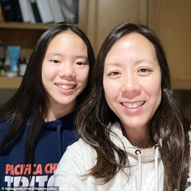 Alice Ham (right) said in November that she believed the other player would have never attacked her 15-year-old daughter Lauryn (left), had Hunt not provoked her daughter to do so